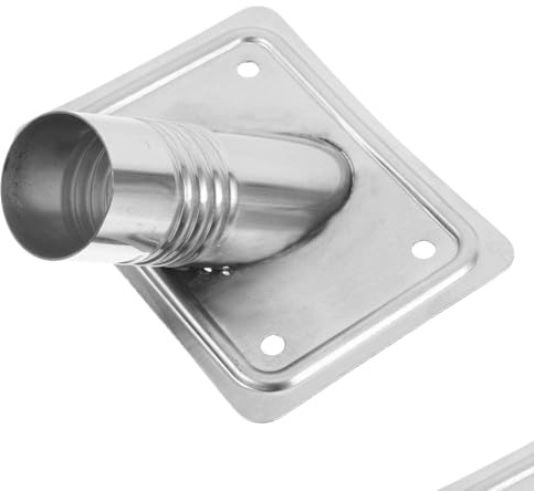 Yardenfun Adattatore per Manico Scopa Filettato in Metallo, Connettore Girevole per Aste Telescopiche da 1 Pollice, Supporto Robusto per Accessori Mop e Spazzole, Uso Professionale