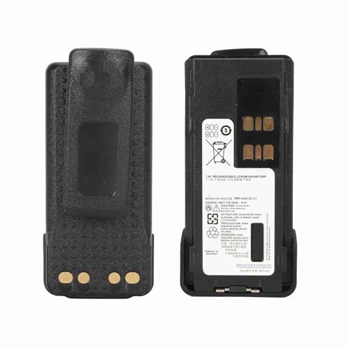 7.4V 2450mAh Walkie Talkie Rechargeable Lithium Ion Battery Replacement for Motorola DP4400 DP4400e DP4600 DP4600e DP4800 DP4800e