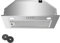 KICHPOWER Hotte Aspirante Encastrable 52cm, Hotte Aspirante Encastrée, 300m³/h, 3 Vitesses, Évacuation & Recyclage d'air avec filtre à charbon actif, éclairage LED, hotte aspirante en inox
