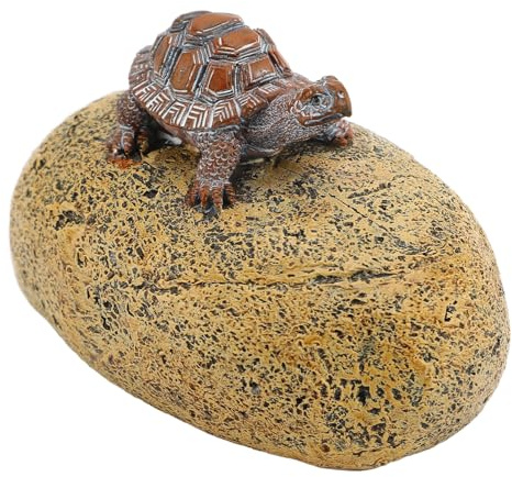 Fake Rock Key Hider Safe For Outdoor Garden or Yard Garden Statues Ornament Rock Stone Large Size Design Hide A House Spare Key Lock Box For Outside