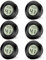 Vemfay Thermomètre Hygrometre Interieur Digital LCD Thermometre Hygrometre Numérique 6 Pièces Hygrometre Interieur Humidité Numérique Appareil de Mesure de l'humidité pour Bureau Cuisine Serre