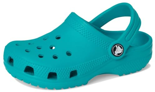 Crocs Classic Clog T, Turbo Teal, 4 UK barn, Turbo blågrön, 4 UK Child