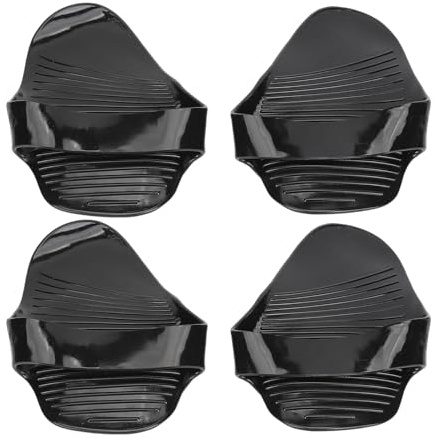 Fyearfly 2 Paires Fitness Grip Pads pour Musculation, Poignées pour Entraînement, Grip Pad Ergonomique en Caoutchouc Gants de Gym, Fitness, Sport, Halterophilie, Accessoires D'entraînement