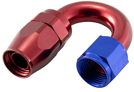 Alu Fitting AN10 180° 7/8-14UNF