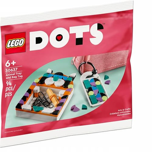 LEGO DOTS Animal Tray and Bag Tag 30637 Polybag