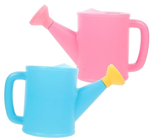 BESPORTBLE 2 Stück Gießtöpfe Für Zimmerpflanzen Wasserkocher Für Kinder Werkzeuge Dekorative Gießkannen Spielzeug Für Den Außenbereich Für Kinder Gießkanne Für Den Innenbereich