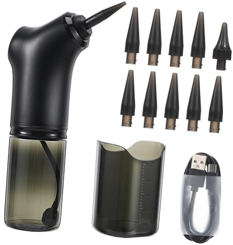 GLEAVI Pulitore Orecchie Elettrico Flusso d Acqua Kit Rimozione Cerume Per Adulti Dispositivo Pulizia Auricolare Lavaggio Orecchie Acqua Contenitore Incluso