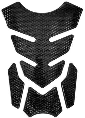Paraserbatoio Moto Tank Pad Adesivi Protezione Moto Serbatoio Adesivo per Moto Carbonio 20x14 cm, Copri Serbatoio Moto Universale Resistente a Pioggia e Sole