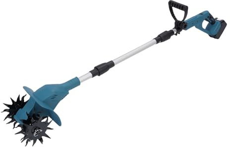 Marhynchus Motozappa Senza Fili, Design Leggero, Potente Coltivatore Elettrico 500 W per il Giardinaggio, Adatto per la Preparazione del Terreno e l'Aerazione del Prato (Spina europea)