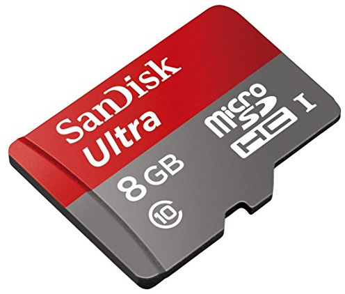 Tarjeta profesional Ultra SanDisk MicroSDHC de 8 GB para cámara Kodak C360 tiene formato personalizado para grabación de alta velocidad, sin pérdidas. Incluye adaptador SD estándar. (UHS-1 Clase 10