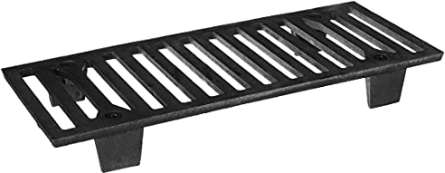 UNITED STATES STOVE Co Small Cast Iron Grate for Logwood Stoves, Black, S