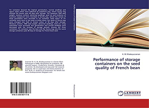 Performance of storage containers on the seed quality of French bean