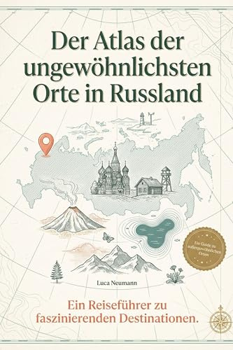 Der Atlas der ungewöhnlichsten Orte in Russland: Ein Reiseführer zu faszinierenden Destinationen. Der ultimative Guide für Entdecker und Abenteurer. Das perfekte Geschenk für Russland-Kenner