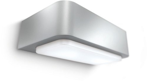 Philips Ecomoods ES-Wandaussenleuchte Flowerbed 1-flammig 13 W, grau 169008716
