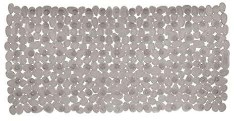 WENKO Wanneneinlage Paradise Taupe, Polyvinylchlorid, 36 x 71 cm, Taupe Gomo