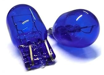 2er Set W21W Tagfahrlicht T20 12V 21W BLAU Birne Original Blue Kein Canbusfehler