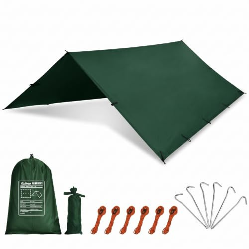 Zeltplane Tarp für Hängematte Regenschutz Sonnensegel für Outdoor Camping Wasserdicht Anti-UV