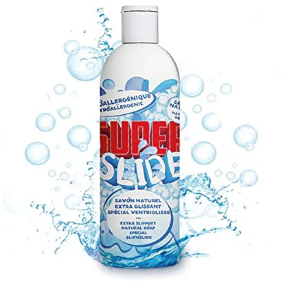 Super Slide® Naturseife Extra Rutschig 1L | Special Wasserrutschmatte | Naturseife | Hypoallergen | Extra Rutschig | Wasserspiel im Freien | 100% Spaß | OriginalCup®