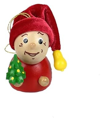 Steinbach 12 Days of Christmas Wooden Hanging Ornament, Day One, Pear Tree, 3.5