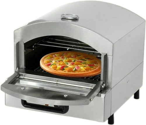 BTURYT Fornello Elettrico Commerciale della Pizza dell'Acciaio Inossidabile E della Pasticceria della Pizza della Stufa Interna della Pizza per Cuocere Torte Croccanti nel Ristorante Domestico