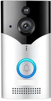 VEKELETE Kit de Timbre con Pantalla de 5 Pulgadas, 4 MP, 1440p, WiFi, cámara IP, videoportero, Visor Visual de Puerta(No Screen)