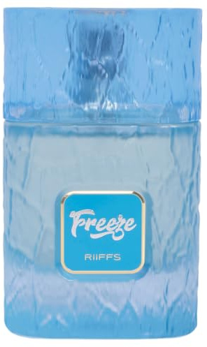 RiiFFS Freeze Extrait De Parfum 100ml | Parfum unisexe longue durée | Parfum frais d'agrumes, de menthe et d'ambre | Parfum de jour à nuit haut de gamme pour hommes et femmes | Eau de parfum Spray