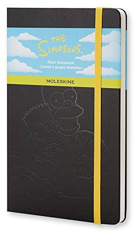 Moleskine The Simpsons Agenda, Pagine Bianche, Giallo