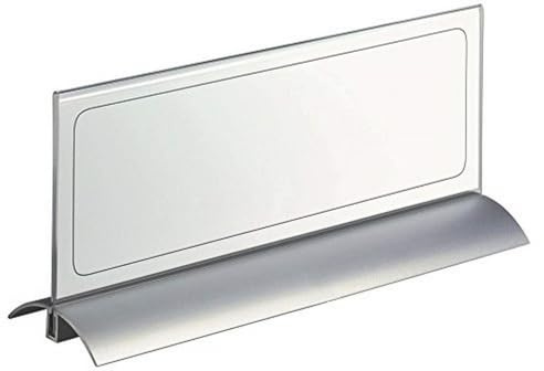 Durevole 820319 Scatola da 1 targhetta porta nome da tavolo di lusso 105 x 297 mm
