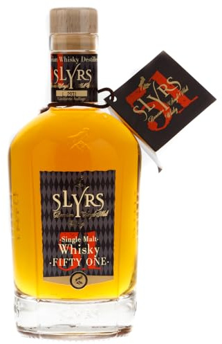 Slyrs Fifty One Bavarian Single Malt Whisky mit Geschenkverpackung (1 x 0.7 l)