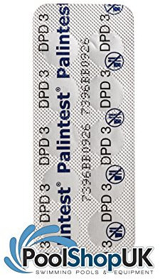 PoolShopUK 100 DPD 3 Palintest Swimming Pool Test Tablets