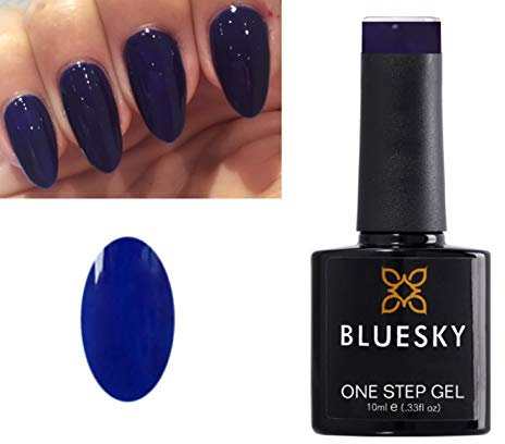 Bluesky Gel Polish One Step Neon Blue Nail UV LED OS272 Soak Off 10ml