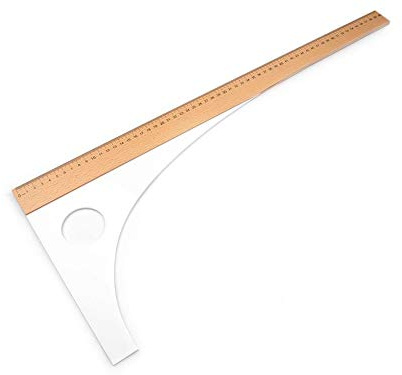 KnBo Schneiderlineal Länge 60 cm Naturfarbe *NEU*OVP*