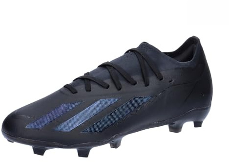 adidas Unisex X Crazyfast.2 Fg Football Shoes (Firm Ground), Core Black/Core Black/Core Black, 45 1/3 EU