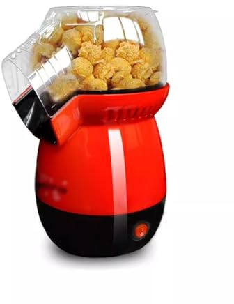 luckxuan Palomitero Máquina de Palomitas de Aire Caliente for el hogar, Mini Máquina de Palomitas de maíz Completamente automática Maquina Palomitas