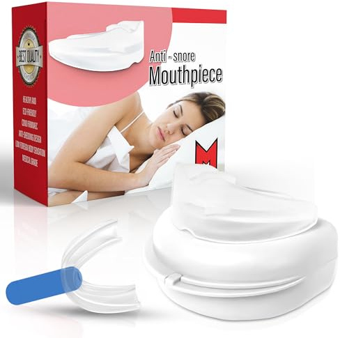 Maestrox Mouthguard for Snoring – Custom Fit Moldable Anti-Snore Device – Protects Teeth, Portable & Reusable