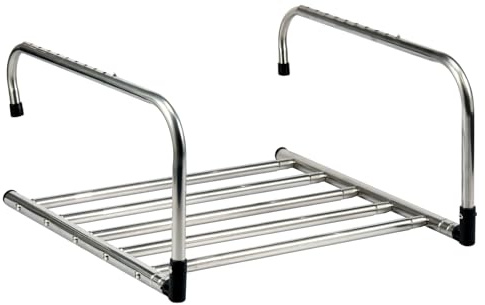 Sutowe Percha de ropa extensible para radiadores, 39 cm a 69 cm, tendedero de ropa con 5 barras, para ropa, calcetines, ropa interior