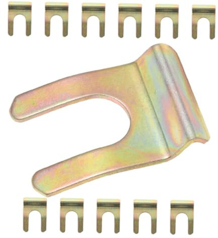 Mobestech 12stücke U-förmige Eisenclips Für Bremsleitungen Auto-bremsleitungshalter Schlauchclips Und Befestigungselemente Für Autoteile