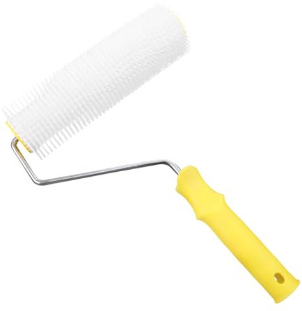 Veemoon Pointes Pour Aération Règle à Pointes Autonivelante Pour Revêtement De Sol à Brosse Pour Aération