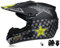 Casco De Moto Integral con Gafas, Guantes, Máscara, Unisex, Casco De Cross En ABS con Hebilla De Liberación Rápida, Ventilación Delantera/Trasera para Off-Road, ATV, Motocross,Black-XXL