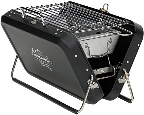 Gentlemen 's Hardware tragbar Koffer Stil Grill – geschickt getarnt als Koffer,