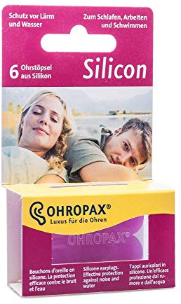 OHROPAX Silicon pink Ohrstöpsel 6 St