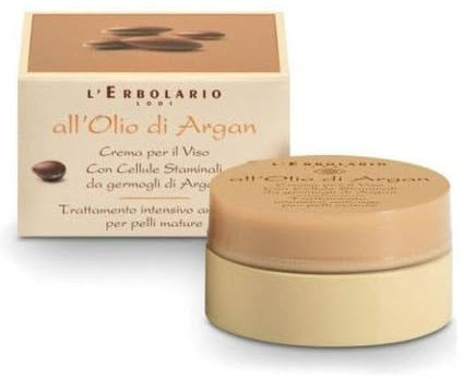 ARGAN CREMA VISO CELLULE STAMINALI L'ERBOLARIO 50ml