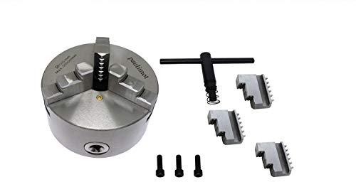 PAULIMOT Dreibackenfutter, 125 mm mit 3-Loch-Aufnahme