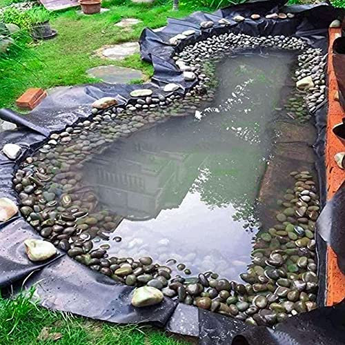 ADASP Telo per laghetto, Laghetto da Giardino, Rivestimento per laghetto in Gomma HDPE, 0,3 mm, laghetto Artificiale, laghetto per Pesci Liner Gardens Pools Membrane