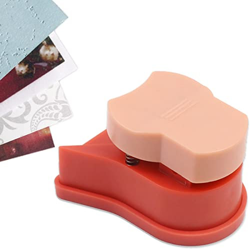 Eckschneider Eckenstanzer Papier Ecken Abrunden, 5mm Eck-Stanzer zum Basteln mit Papier, Karten Gestalten und Scrapbooking (B)