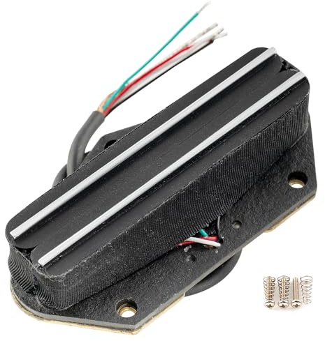 Artec TRA73 Alnico 5 Humbucker Single Coil Format Steg Pickup 12K Chrom | Rail Blade,für Tele Style E-Gitarre
