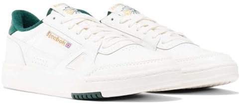 Reebok Unisex's Lt Court Sneaker, Chalk Vintagechalk Clgtgreen, 42 EU