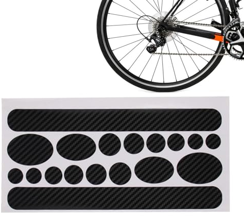 Generisch Pegatinas para Bicicletas, Protector de Marco de Cadena para Bicicleta de montaña, Protector de Cadena de Bicicleta de montaña, Resistente a los arañazos, Protector de Cadena para Bicicleta