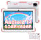Semeakoko Tablet Bambini 10 Pollici Kids Tablet con Controllo Parentale, Android 14 Quad-core Processore, Wifi, Bluetooth, con Custodia, Regali di Natale per Bambini - Rosa