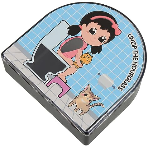 Alipis Timer Da 5 Minuti Per Decorazione Bagno, Meccanismo Robusto Unico Rotante, Sabbia Realistica Per Uso Quotidiano